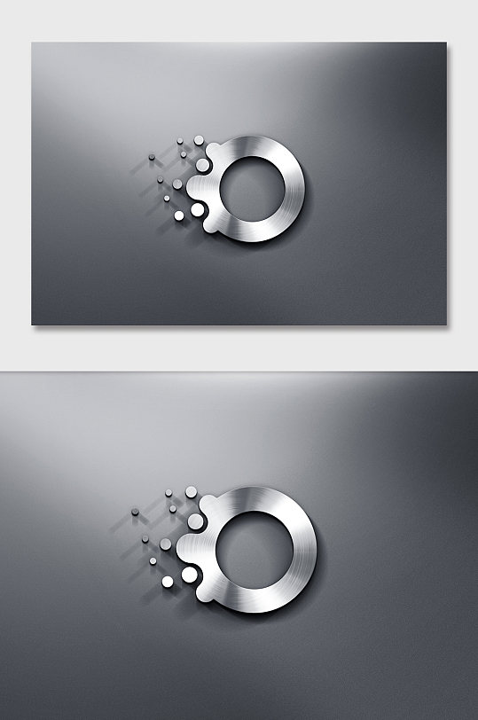 金属LOGO样机贴图-众图网