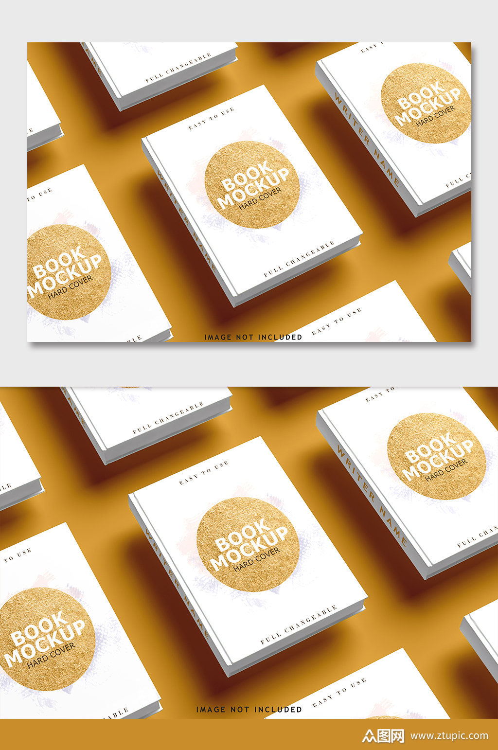 书籍样机封面贴图