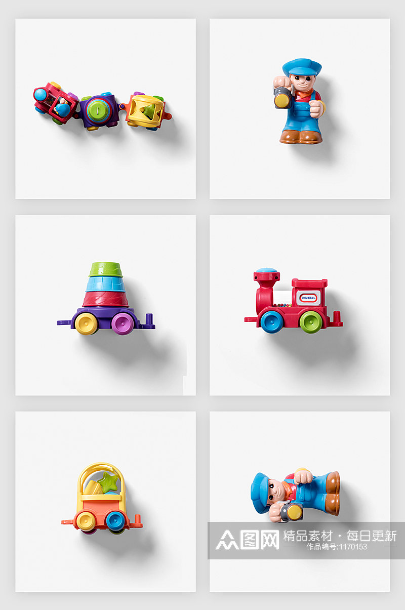 幼儿玩具小汽车PSD免抠素材素材
