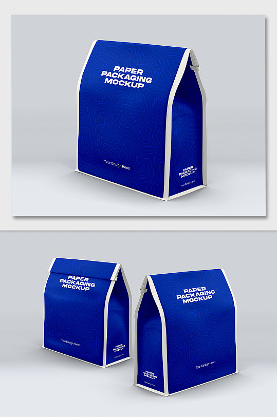 包装袋图案样机贴图