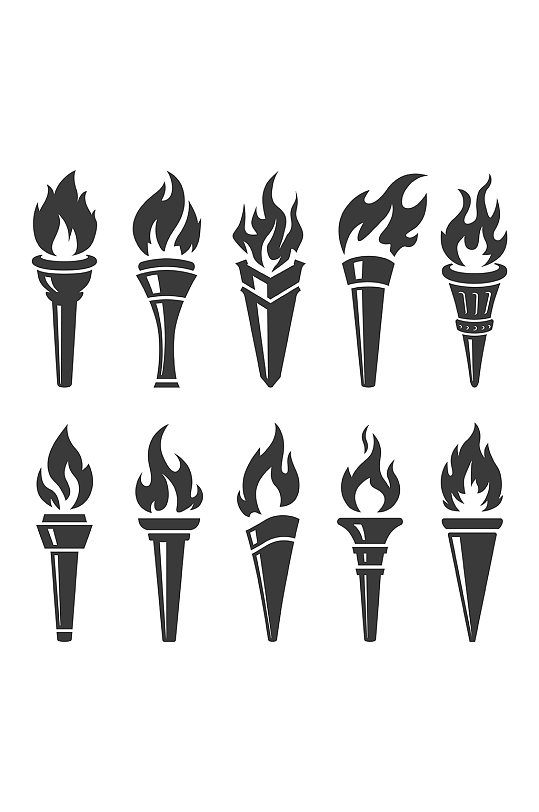 矢量火炬图片-矢量火炬素材下载-众图网