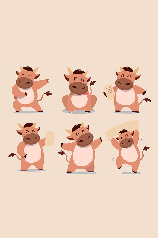 牛形象免扣素材立即下载牛头画牛图案手绘牛牛头纹立即下载牛转乾坤