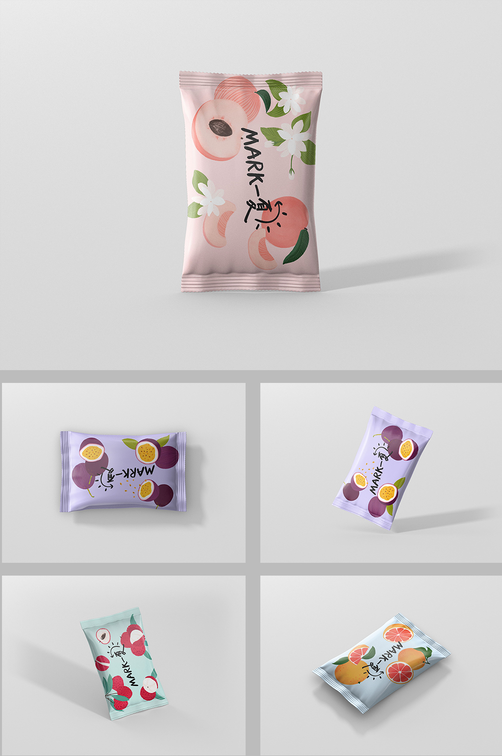 濕巾包裝袋樣機(jī)圖案貼圖素材