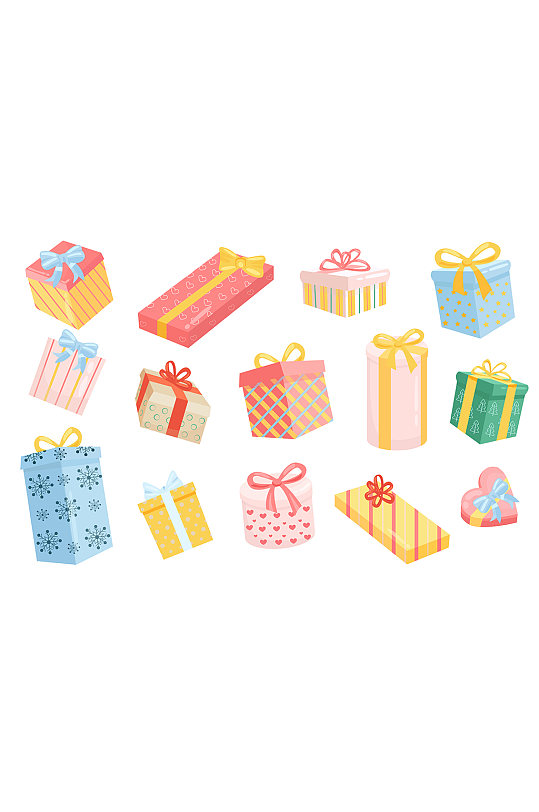 手绘礼品元素-手绘礼品元素图片-手绘礼品元素素材下载-众图网