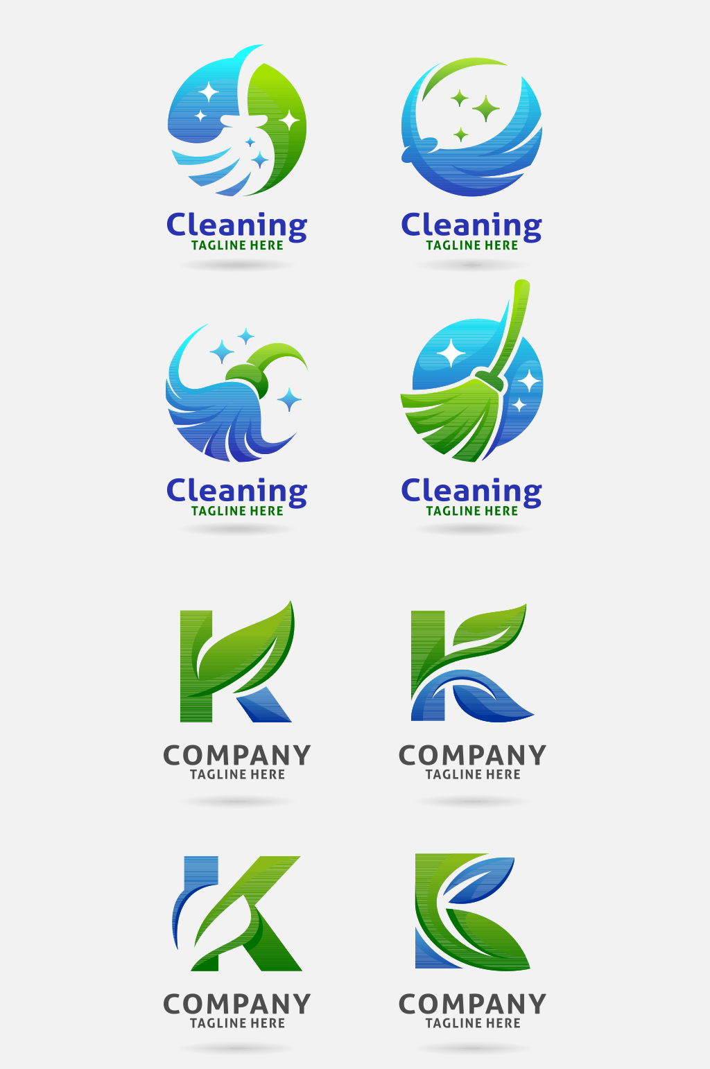 清洁公司logo设计图片
