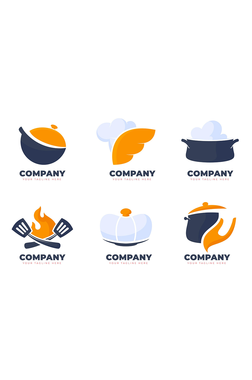 烹饪厨师矢量LOGO元素素材下载-众图网