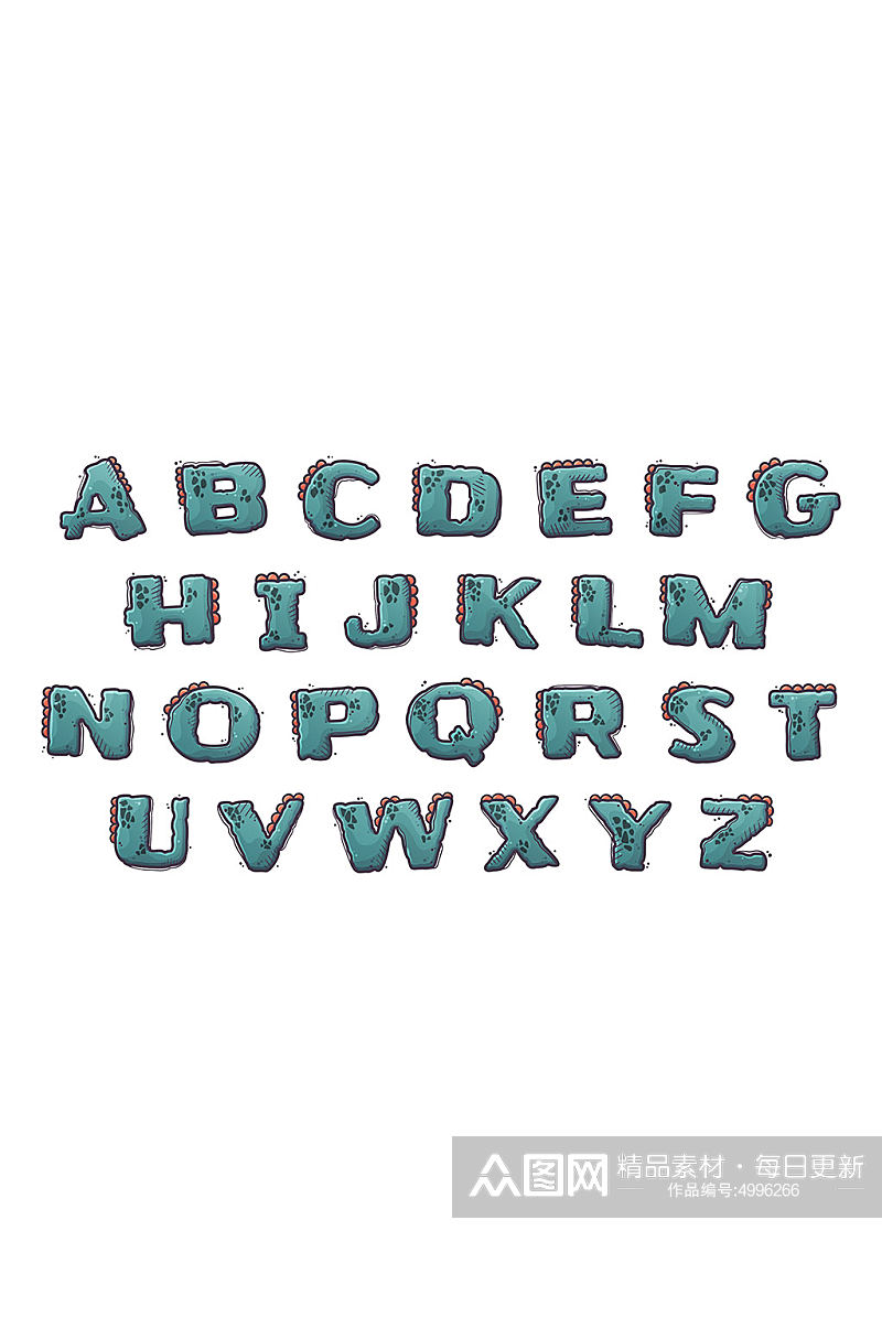 字母矢量免抠元素素材