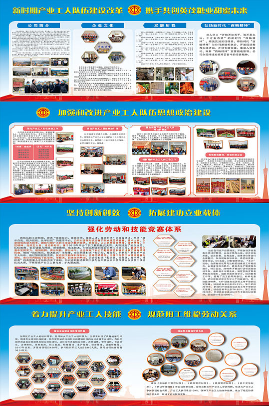 宣传栏海报企业文化