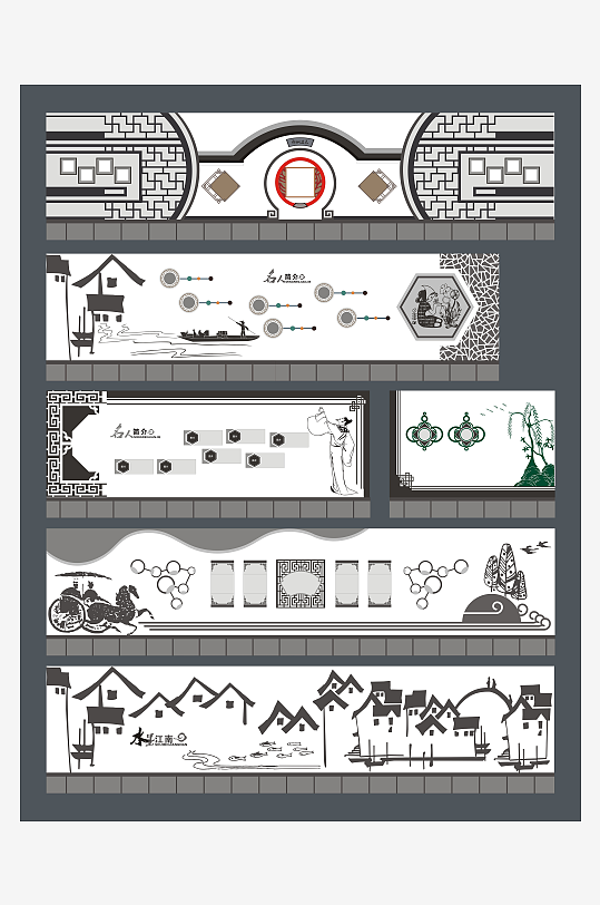 大气的名居墙面布置-众图网
