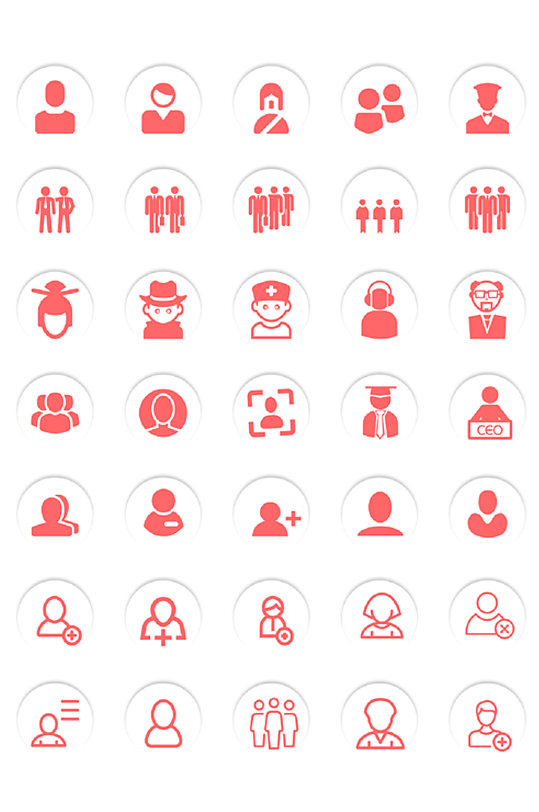 小人icon图片 小人icon素材下载 众图网