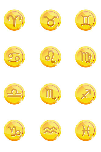 金币icon十二星座金币