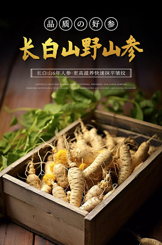 人参中药药材淘宝电商详情页-众图网