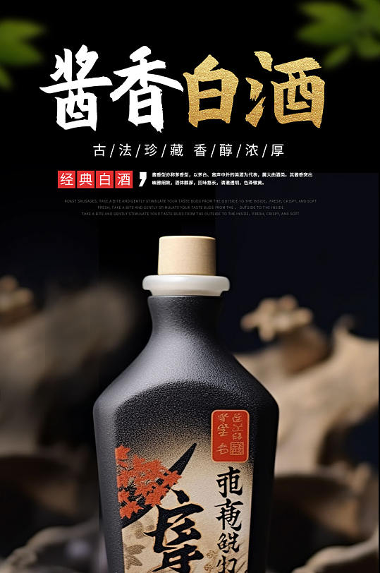 酱香白酒白酒电商淘宝详情页