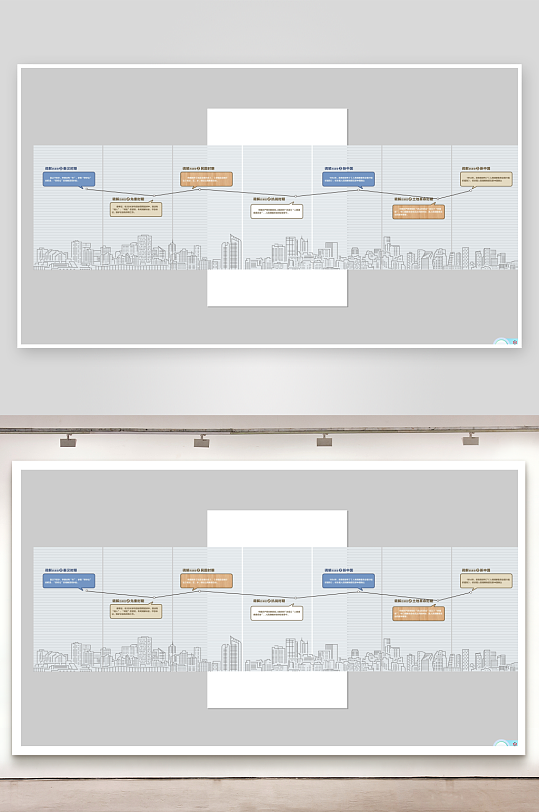 创意企业文化墙设计-众图网