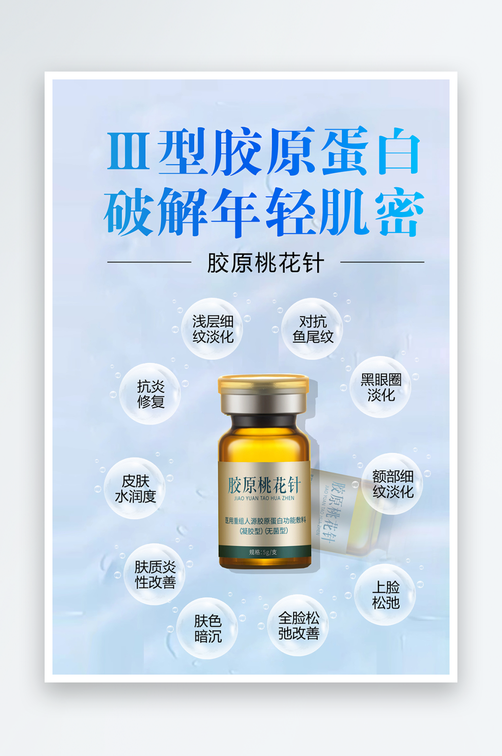 3型胶原蛋白海报素材