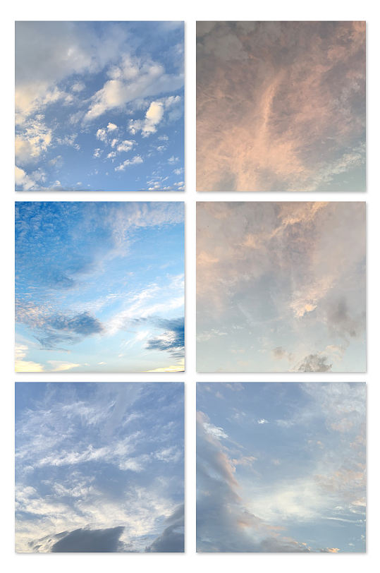 各种天空背景图片元素