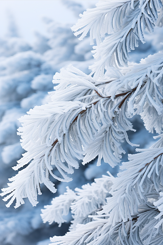 雪松风景景色数字艺术图片