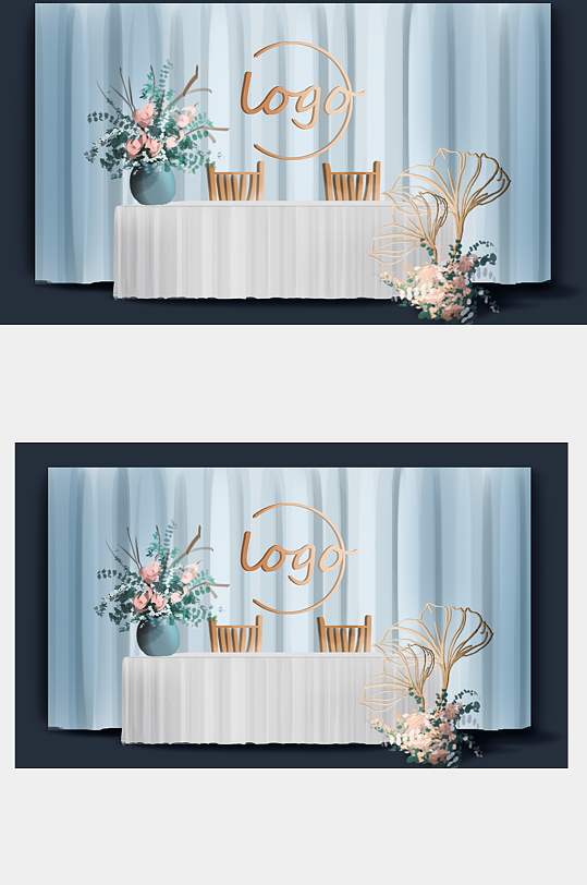 人鱼恋婚礼效果图签到区-众图网