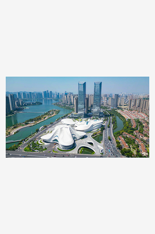 航拍湖南長(zhǎng)沙城市風(fēng)光長(zhǎng)沙地標(biāo)