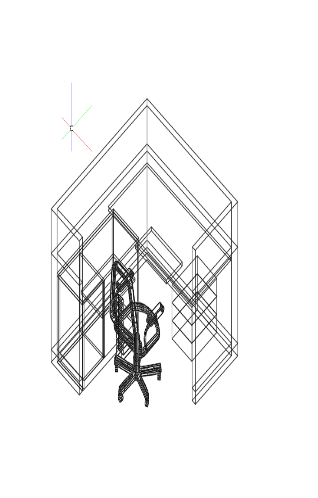 3D办公桌cad文件素材