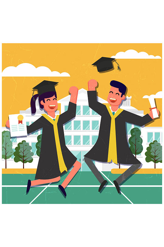 毕业生元素-毕业生元素图片-毕业生元素素材下载-众图网