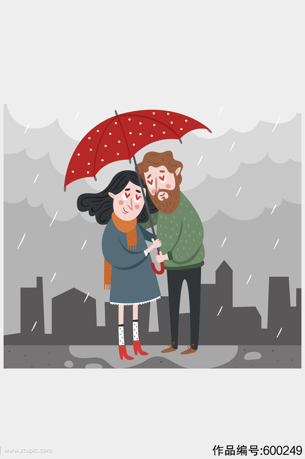 雨中为别人撑伞的图片,珍惜为你撑伞的人图片(第3页)_大山谷图库