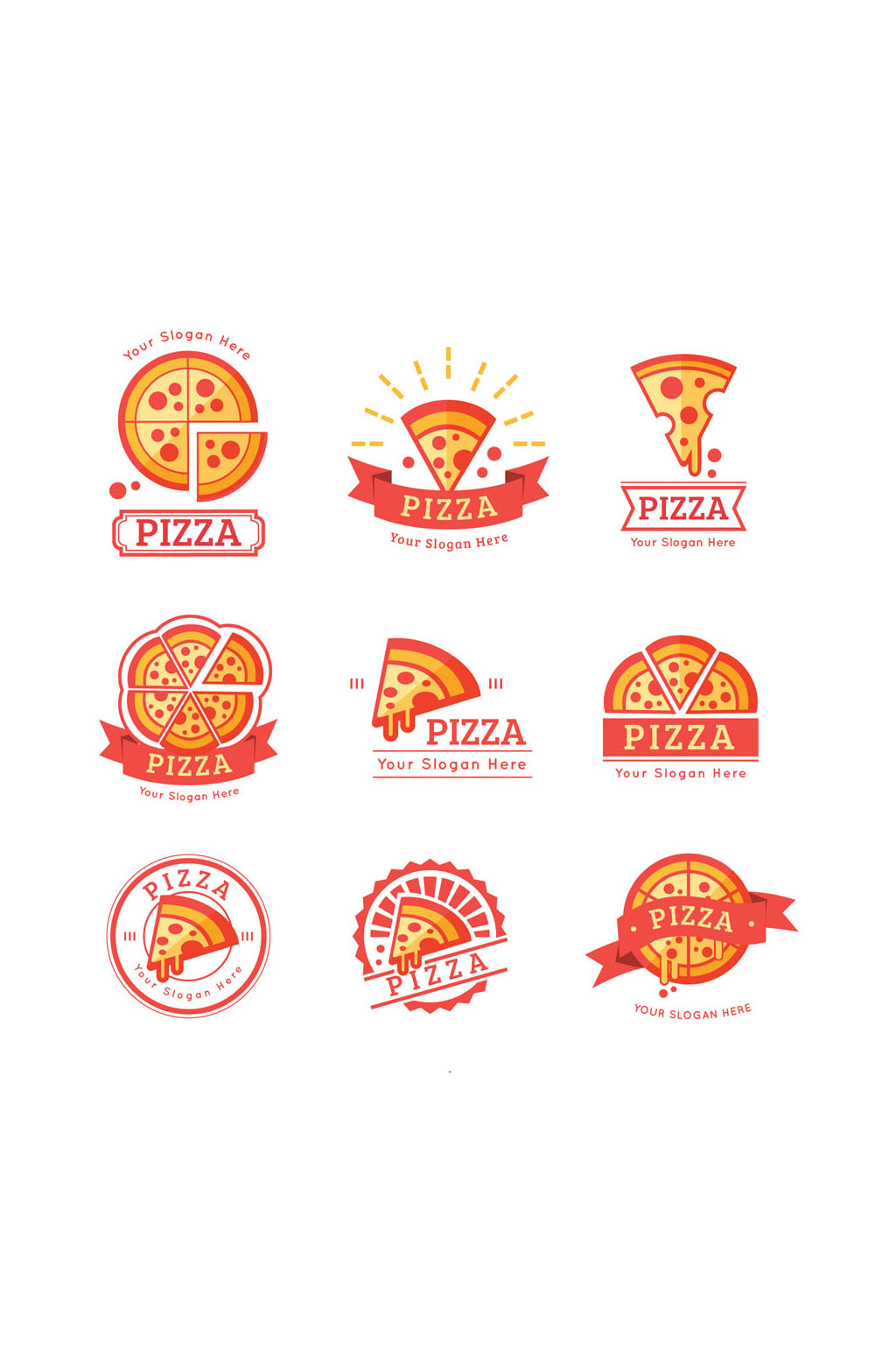 披萨logo设计图片大全图片