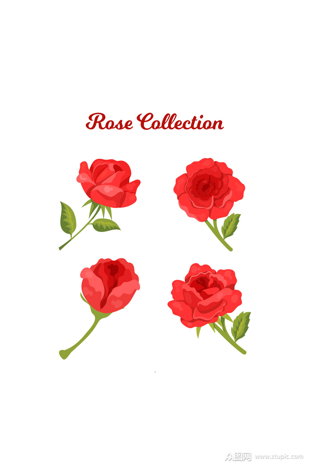 玫瑰花矢量素材素材免费下载,本作品是由我要赚钱上传的原创免抠元素