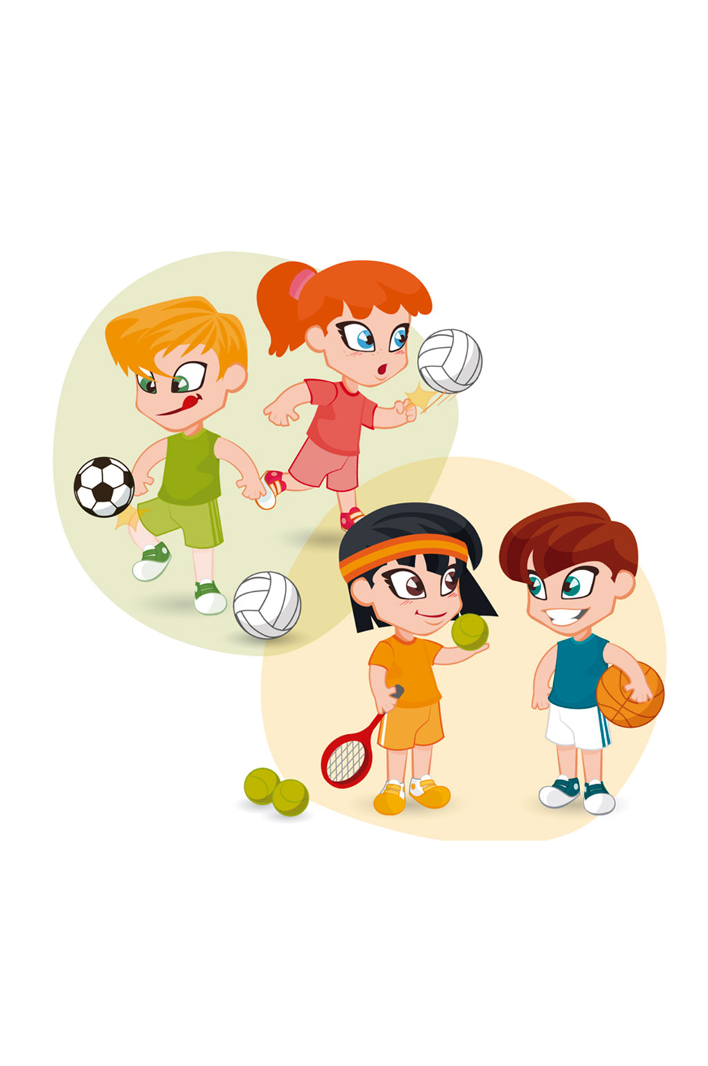 4款体育运动的儿童
