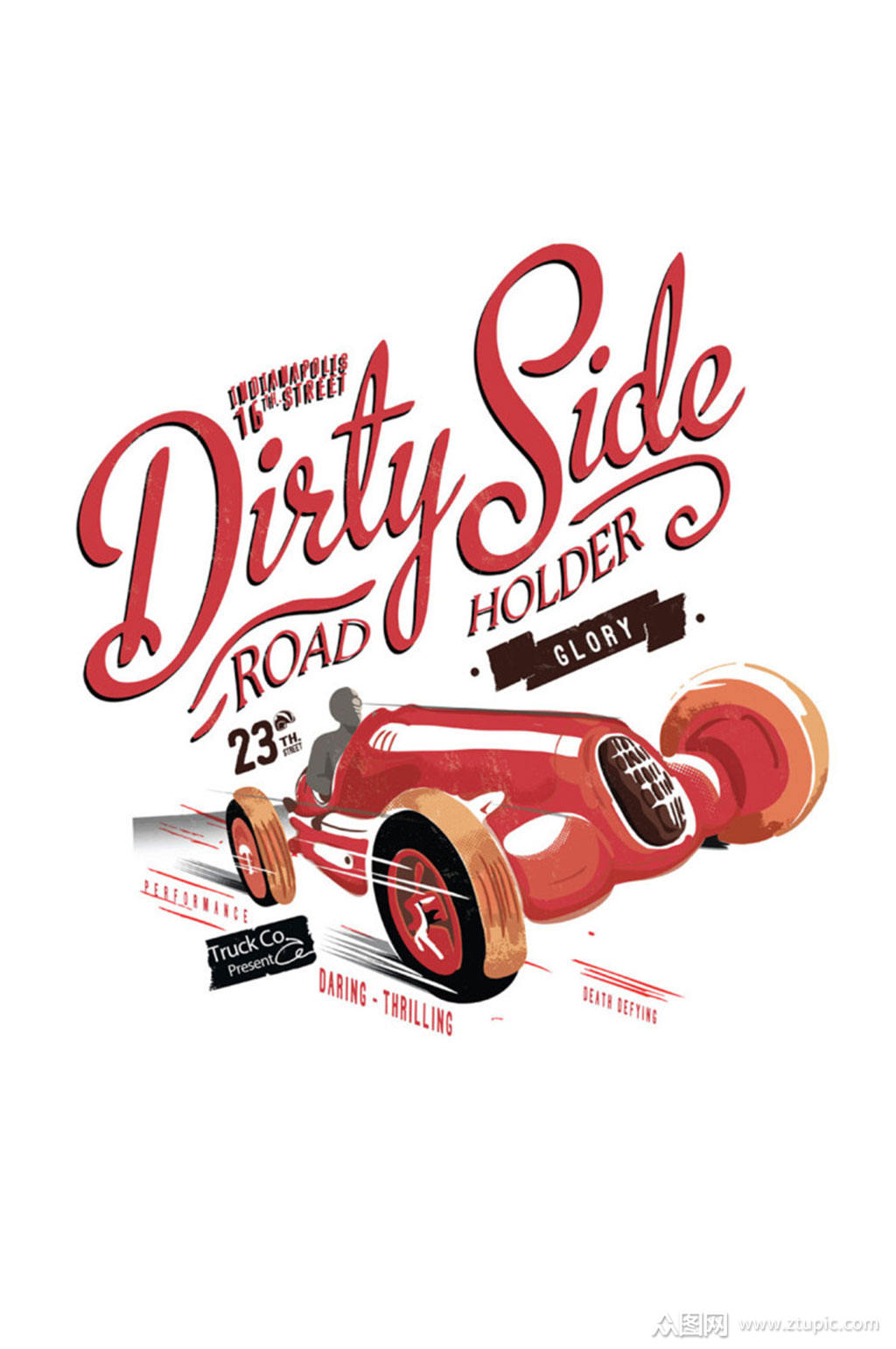 >精美彩色汽车设计元素素材矢量