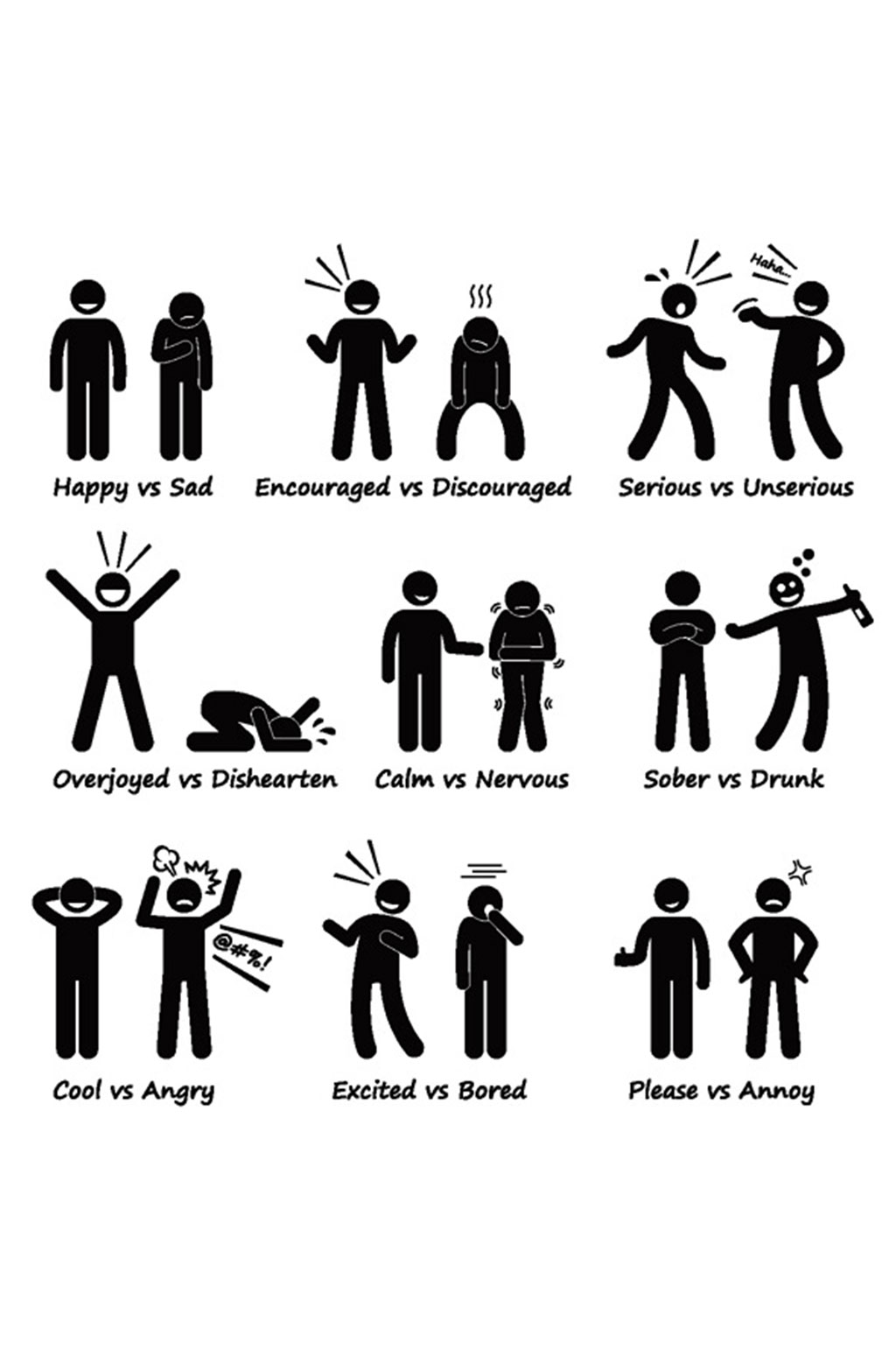 黑白时尚人物精美设计矢量元素素材素材