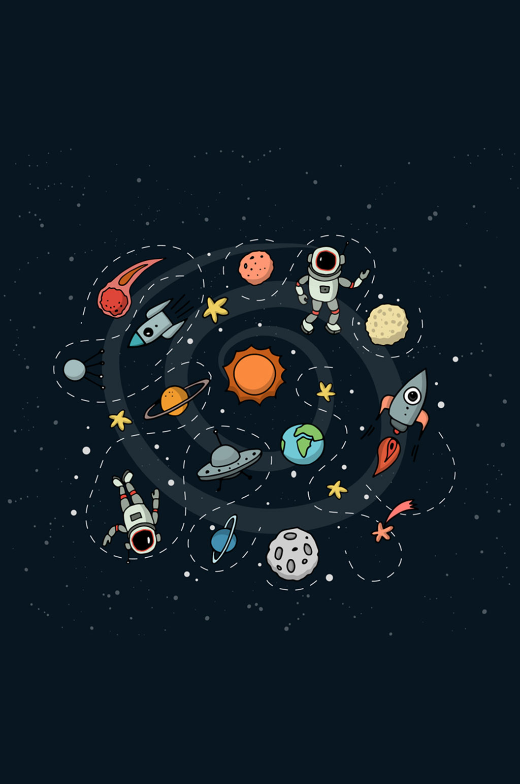 精美宇宙空间矢量素材