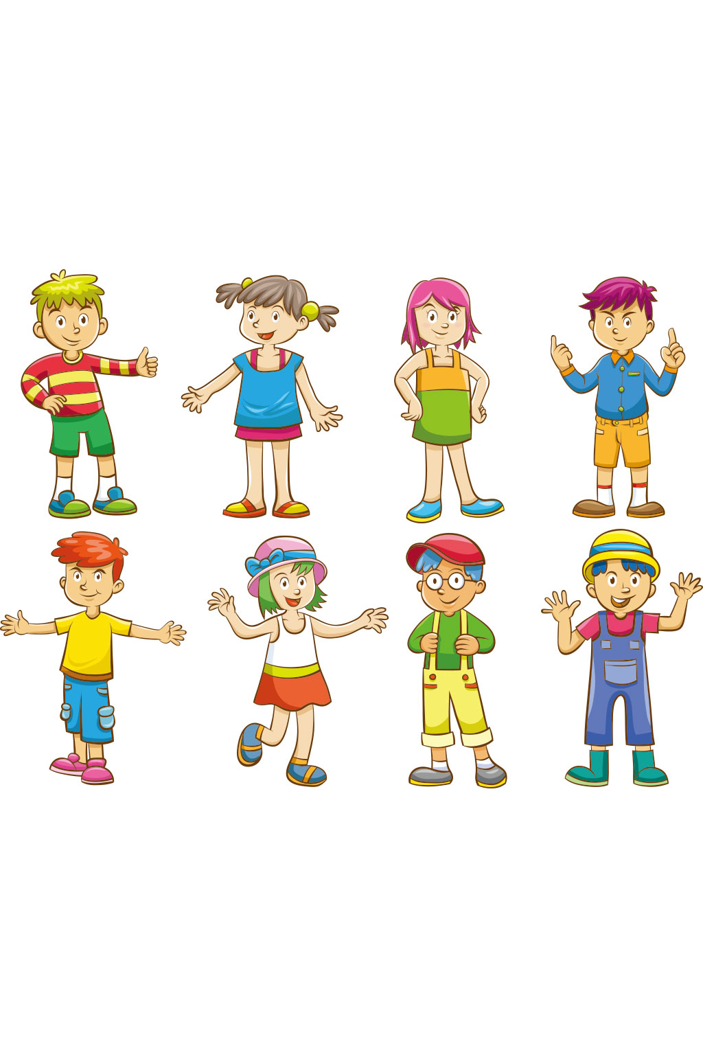 精美人物矢量素材