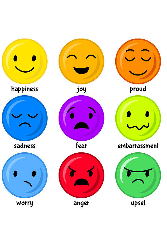 时尚简约笑脸精美设计矢量元素素材