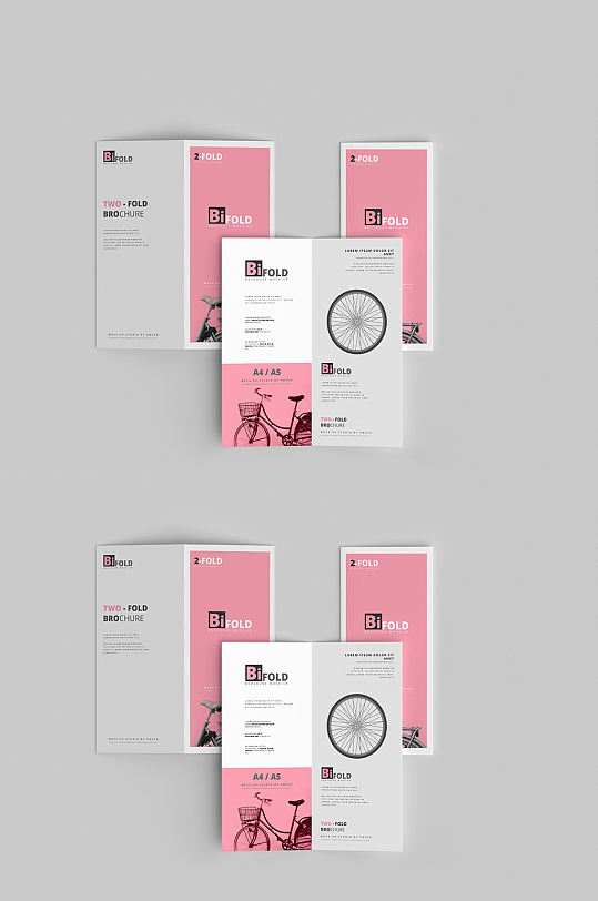 简约对折页图片-简约对折页设计素材-简约对折页模板下载-众图网