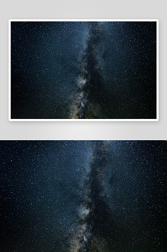 夜晚天空星空极光宇宙图片