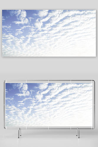 蓝天白云云朵美丽天空