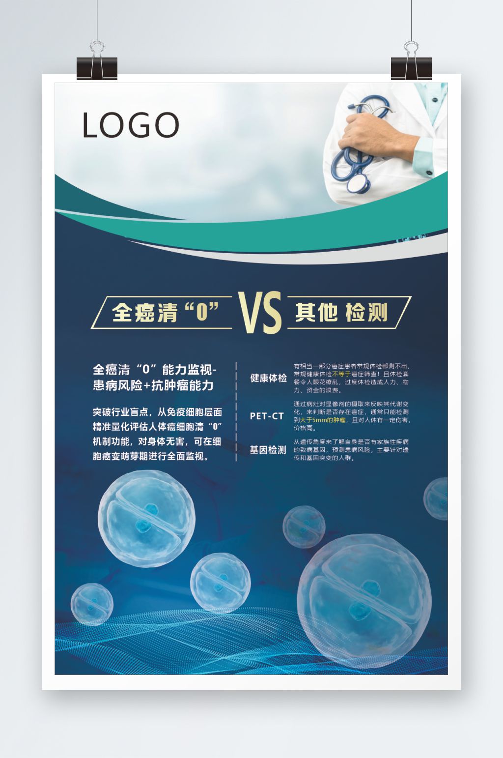 全癌清0VS其他检测设备素材