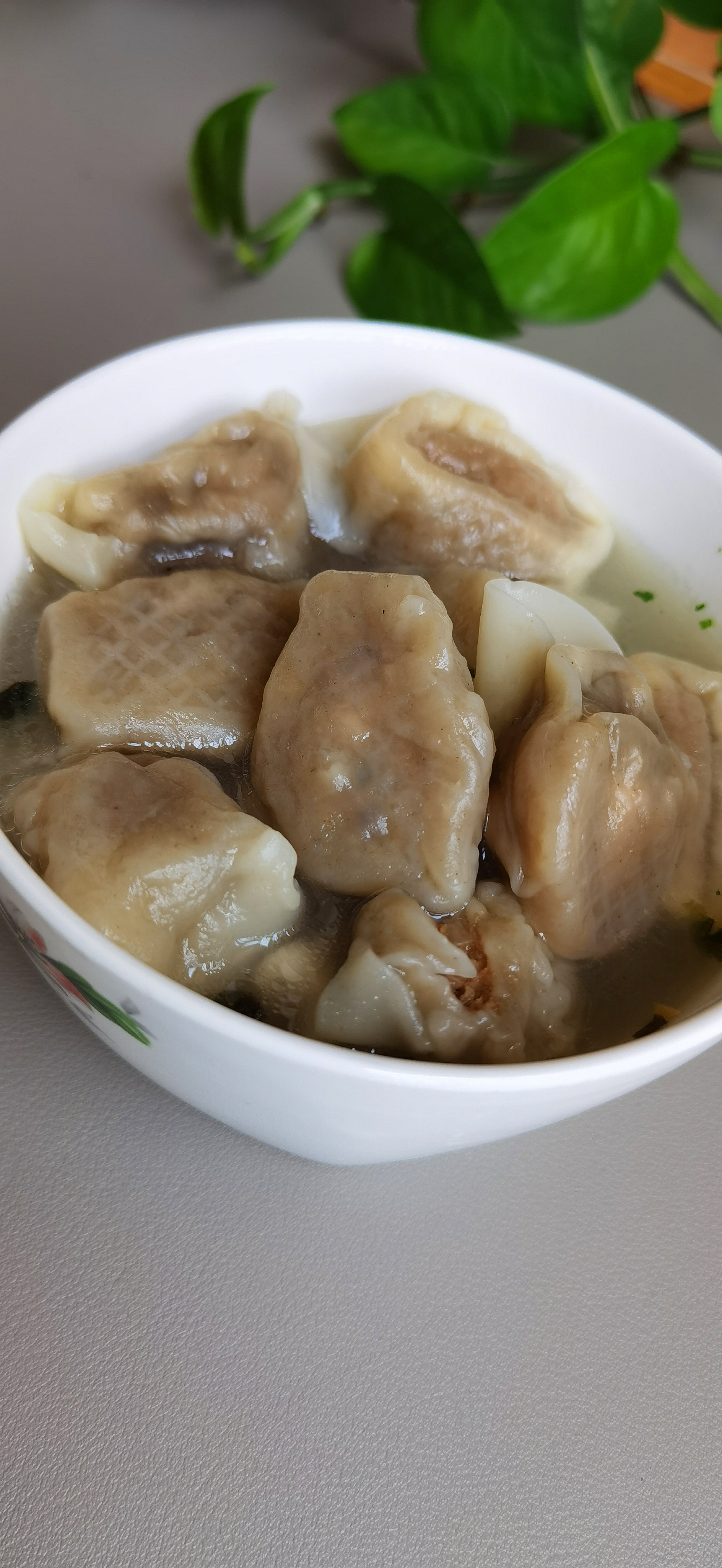 一碗美味诱人的混沌素材