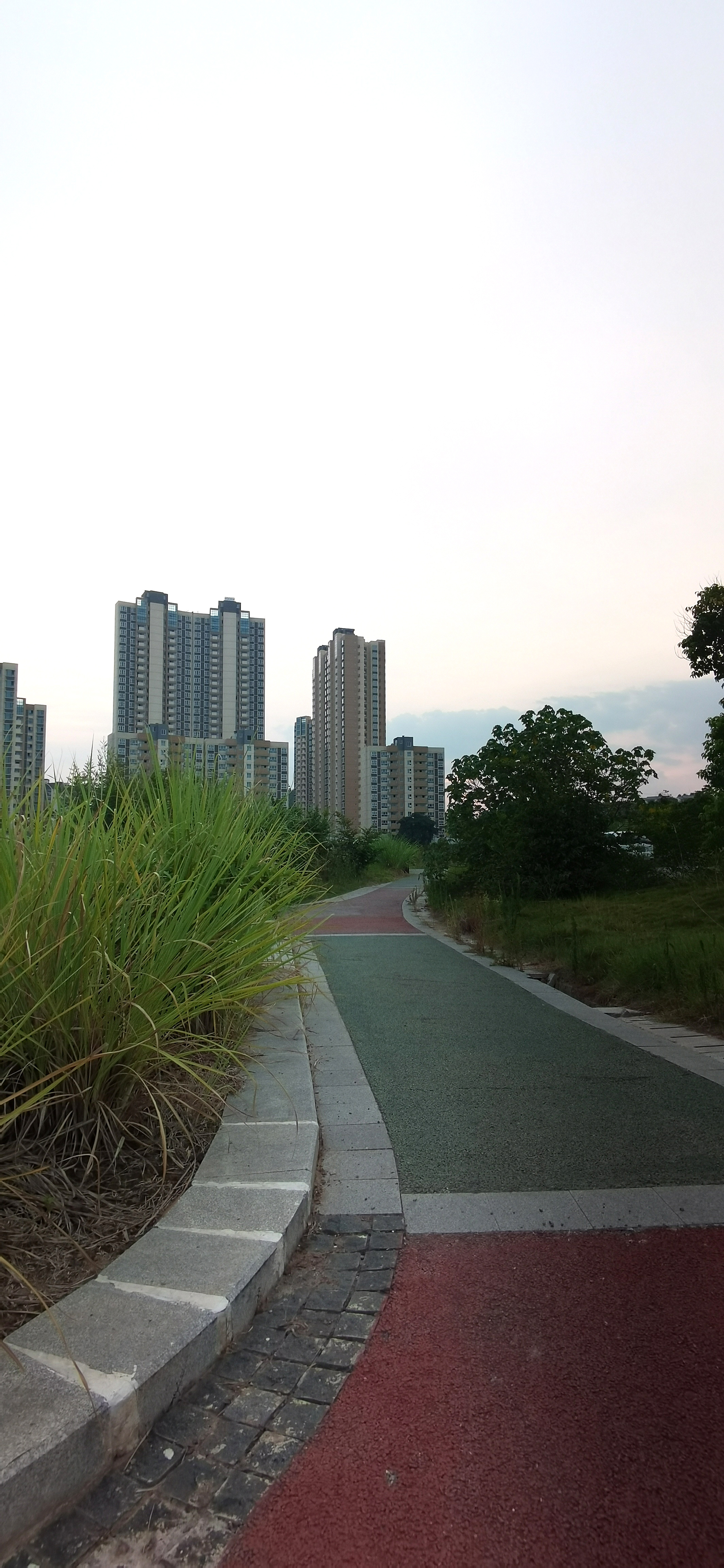城市周边落日美景素材