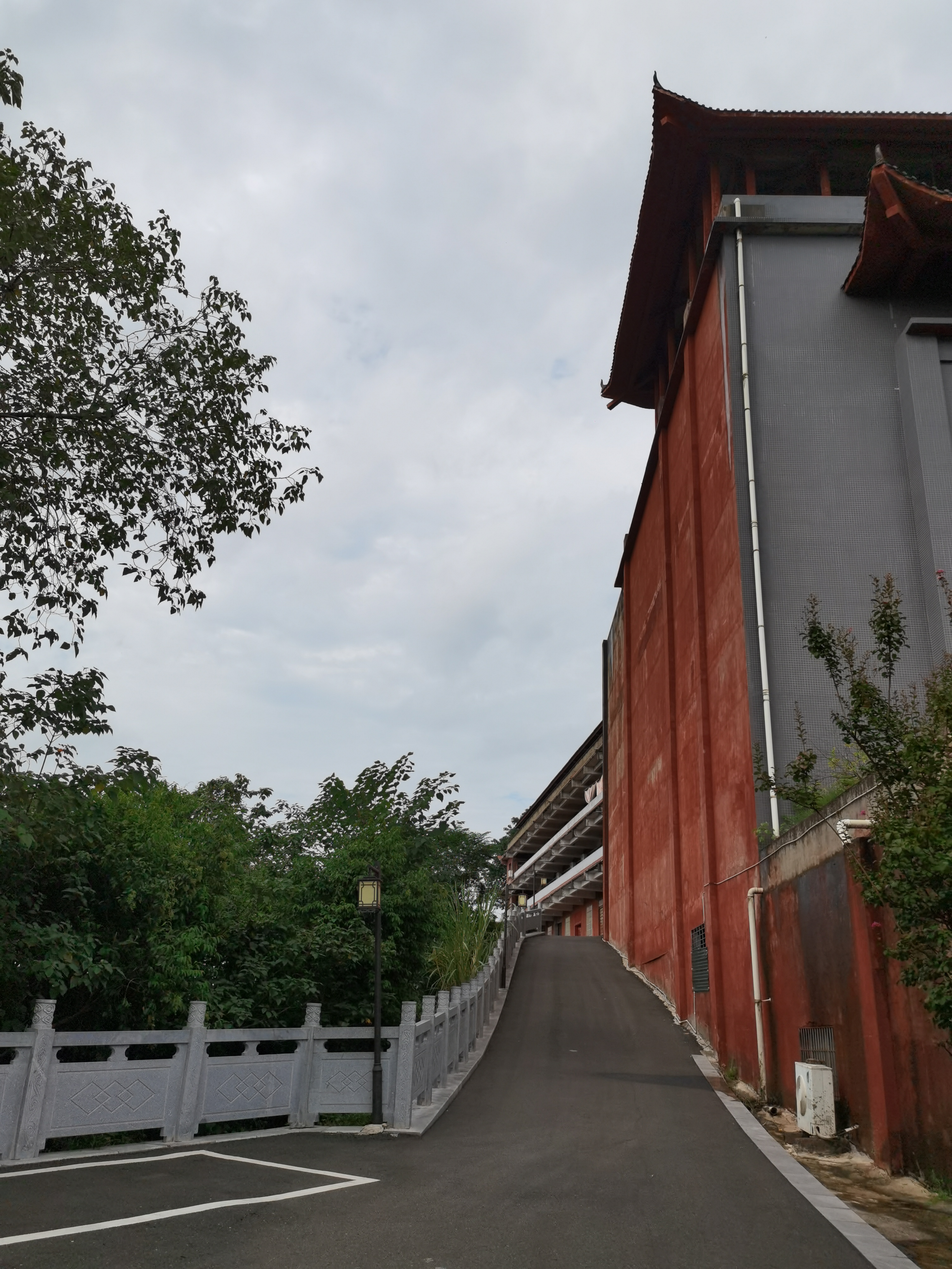 户外建筑局部摄影素材