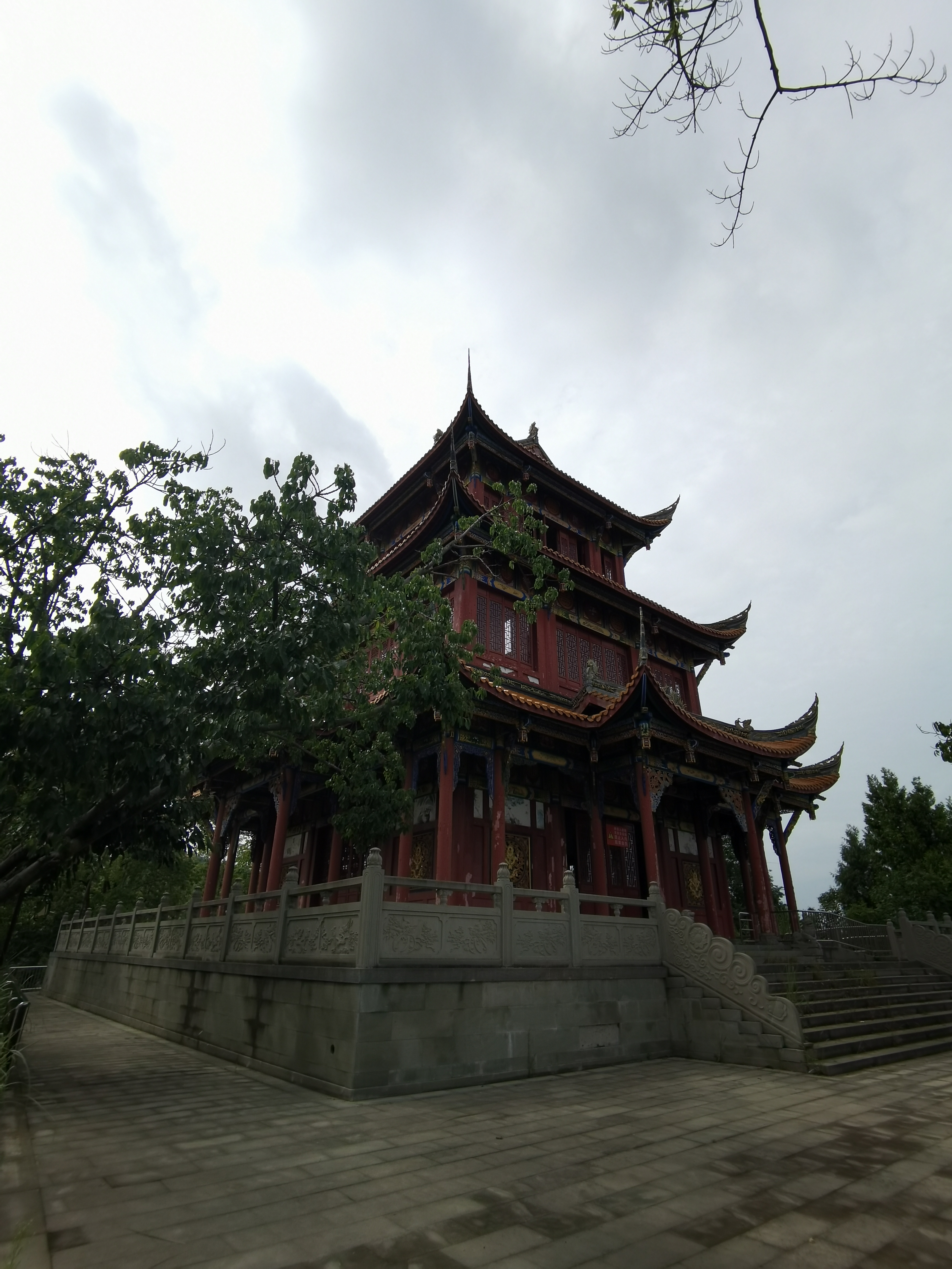 中式建筑古朴风韵素材