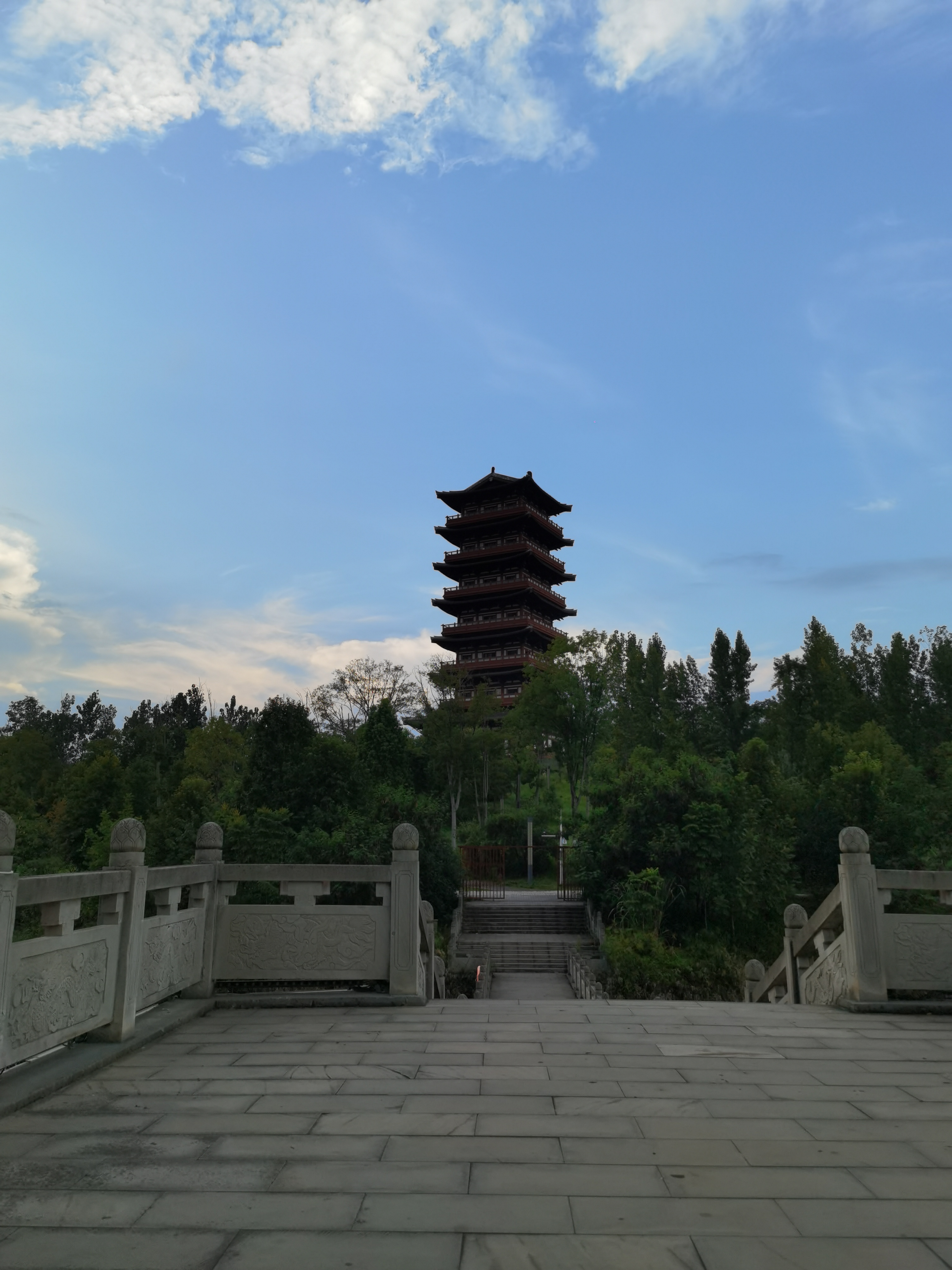 中式风格建筑摄影素材