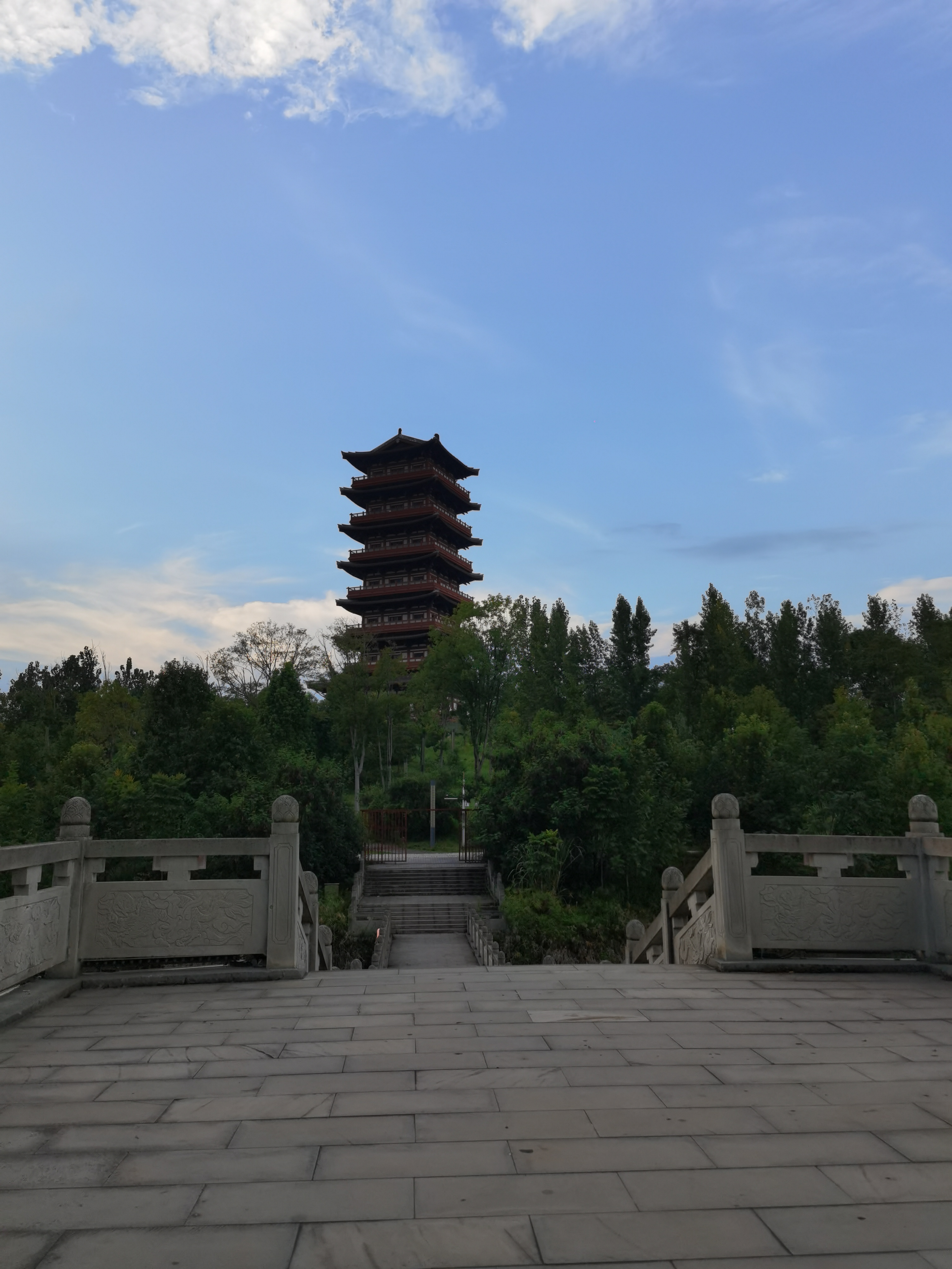 传统中式楼阁建筑素材