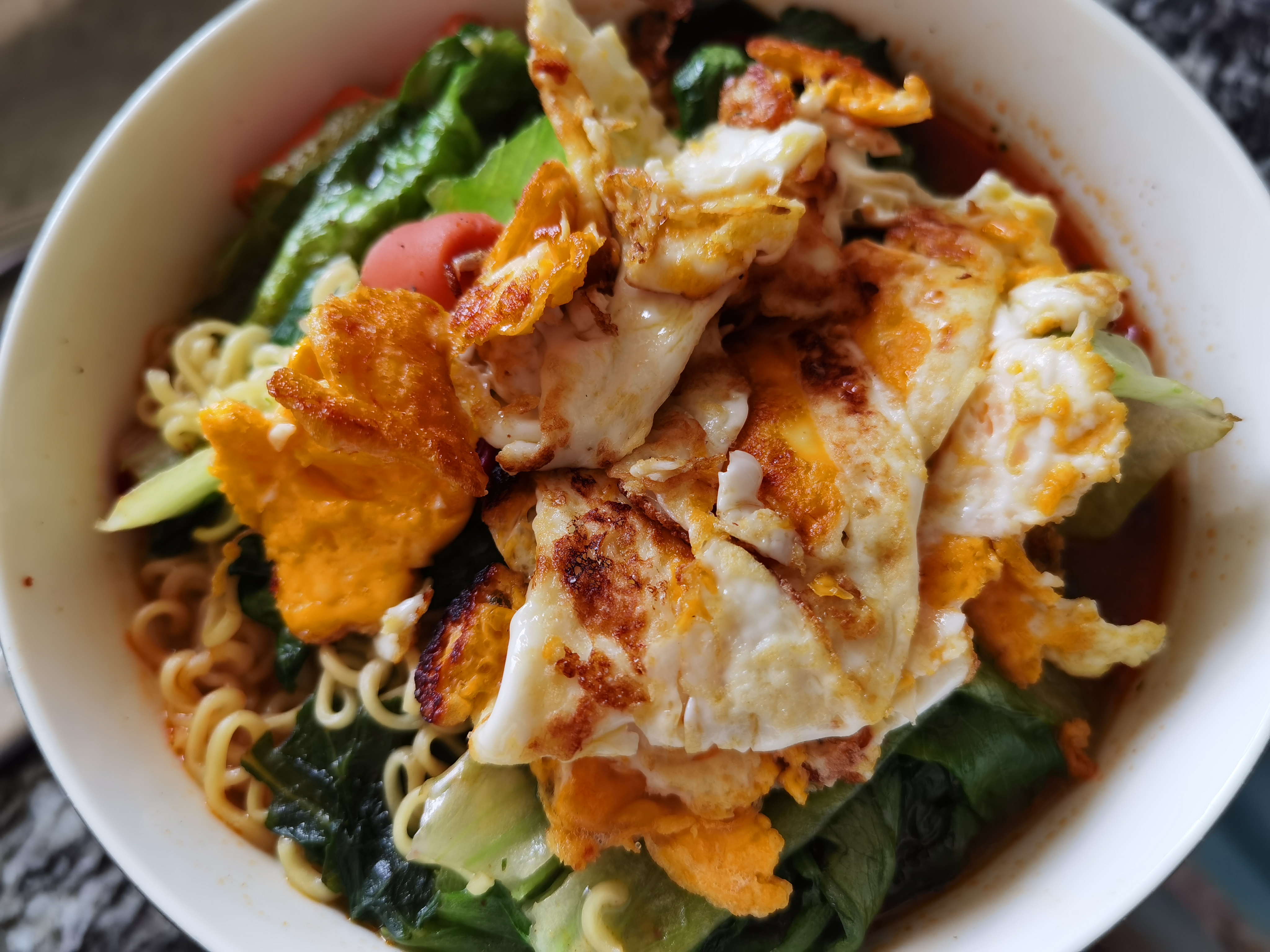 碗里的美味食物拍摄素材