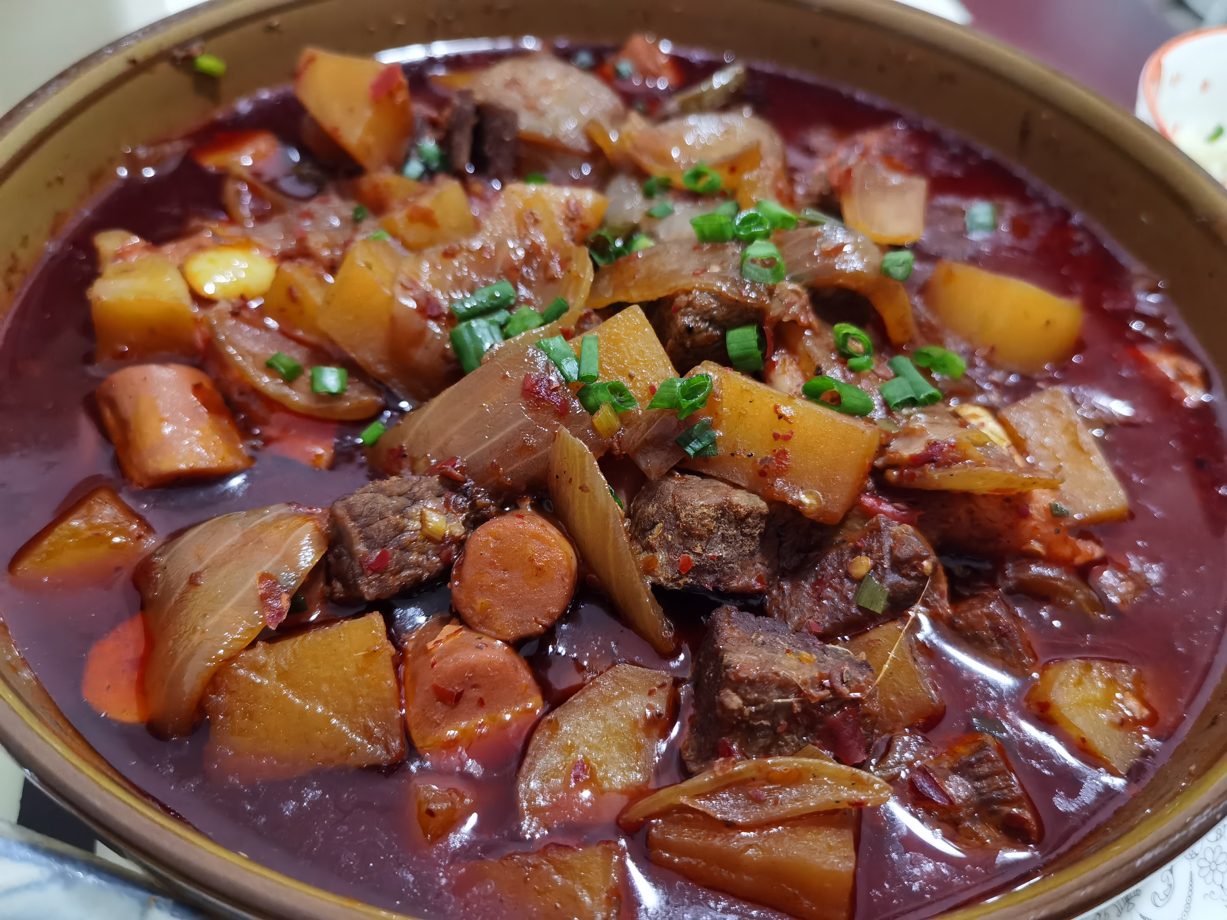 碗里的美味食物拍摄素材