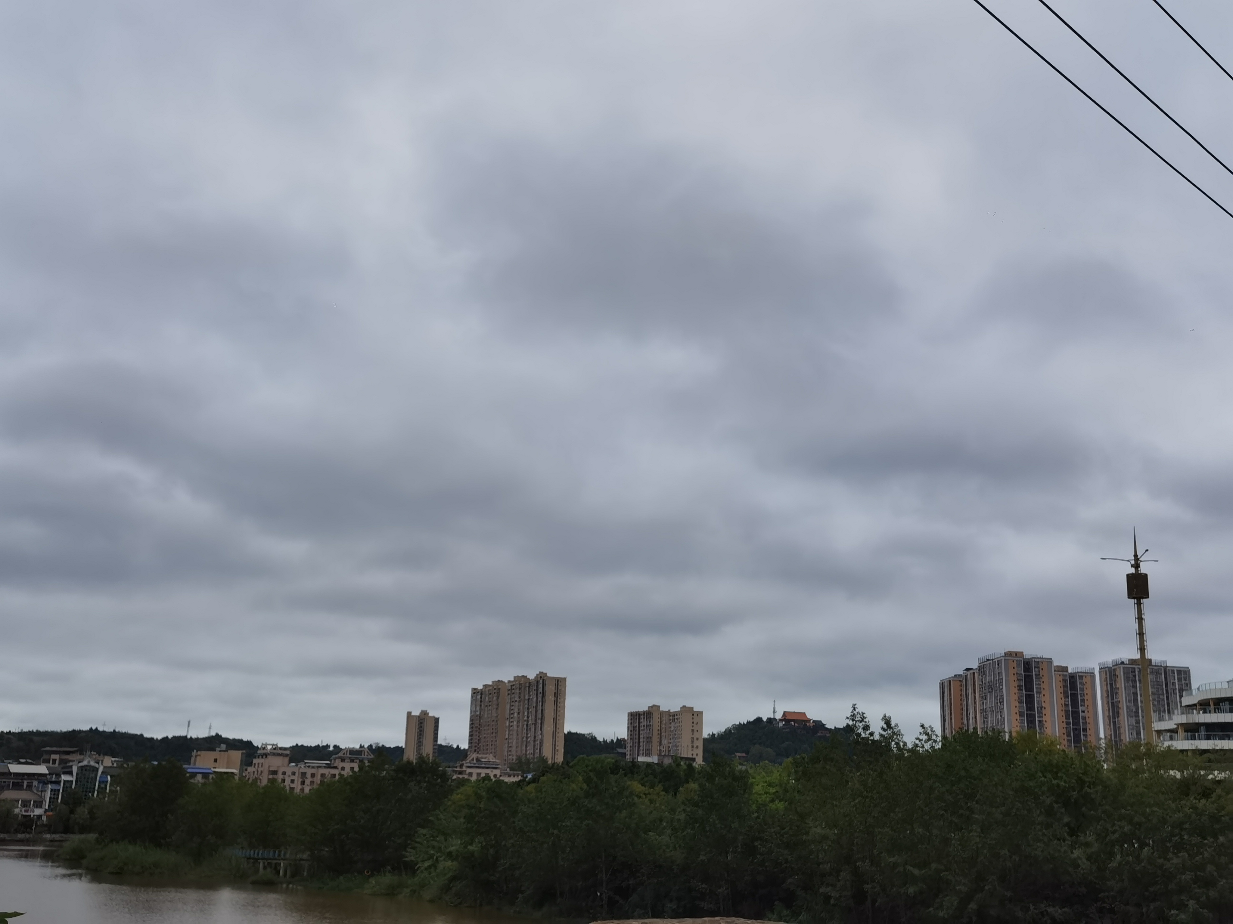宜居休闲城市风光素材