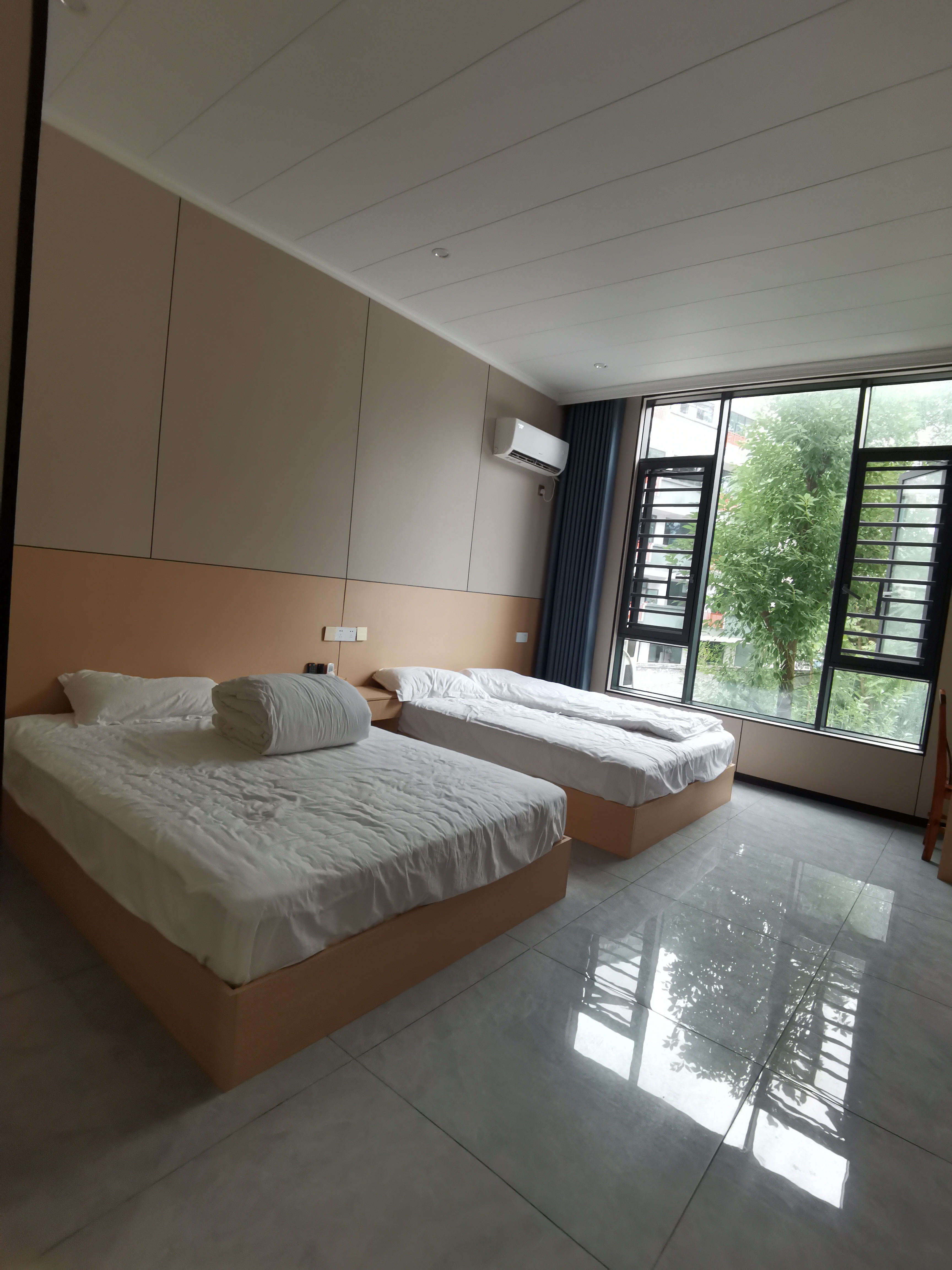现代风格酒店住宿环境素材