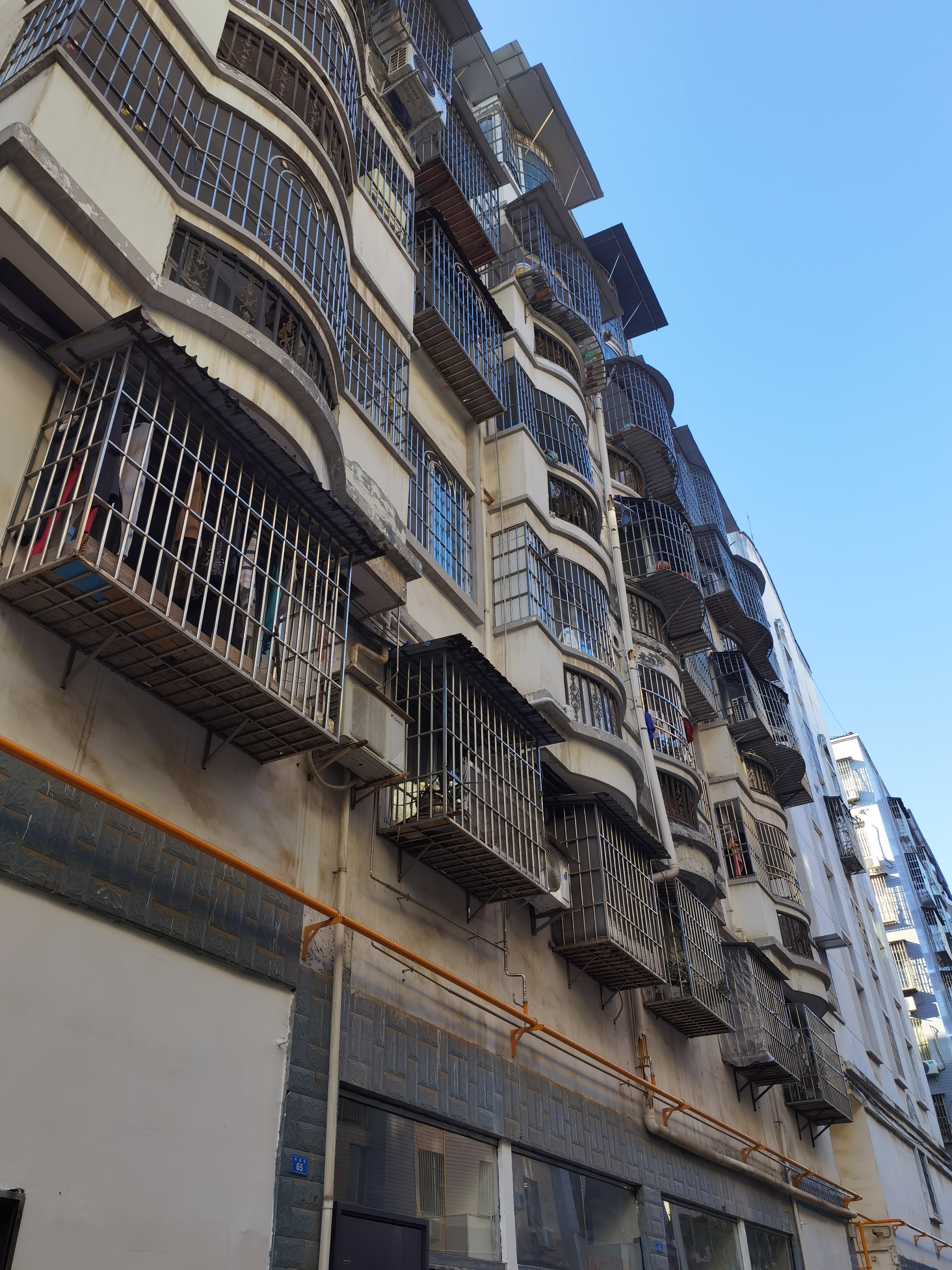 城市老旧小区建筑外观素材
