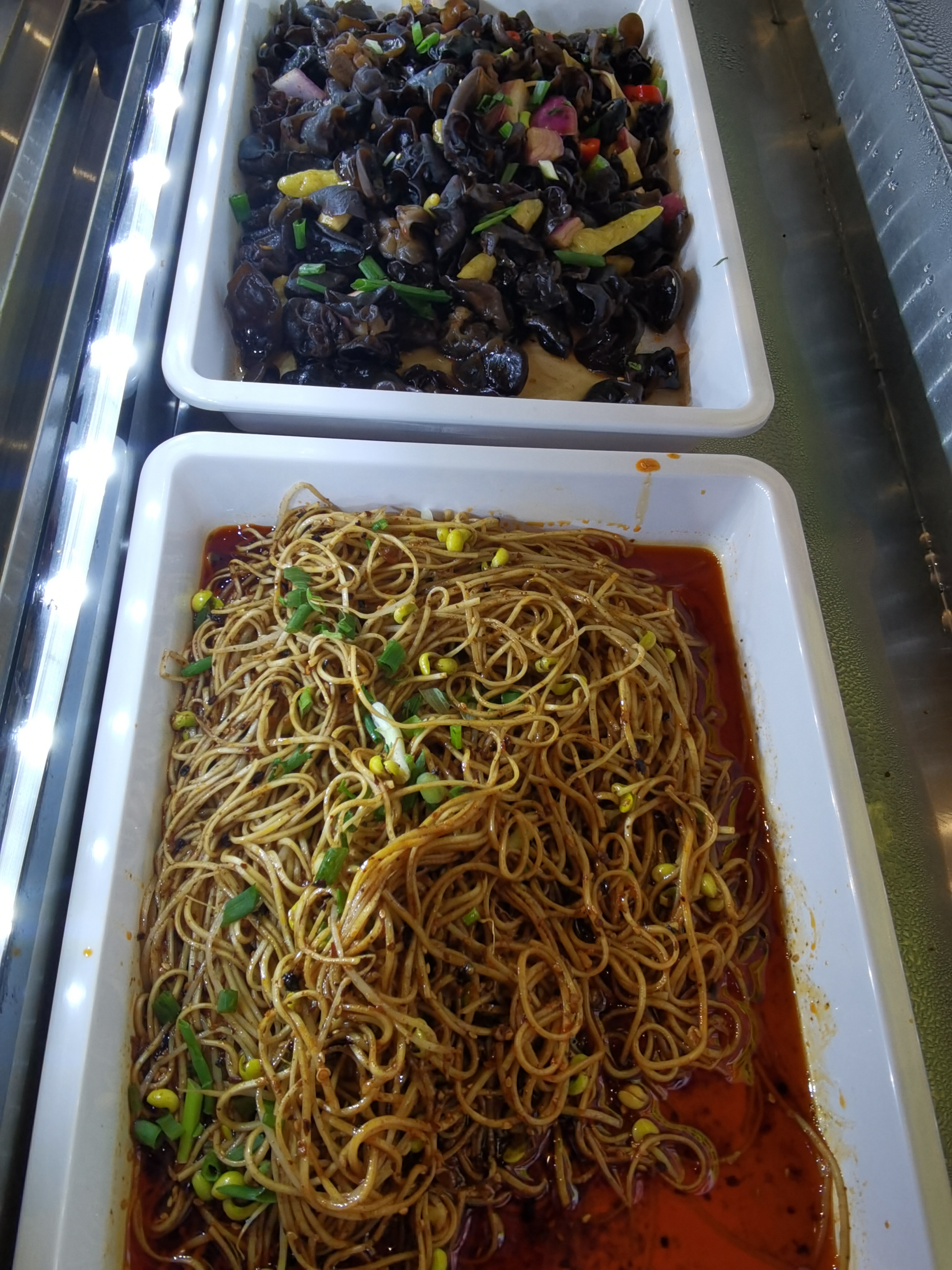 自助餐美味食物陈列素材